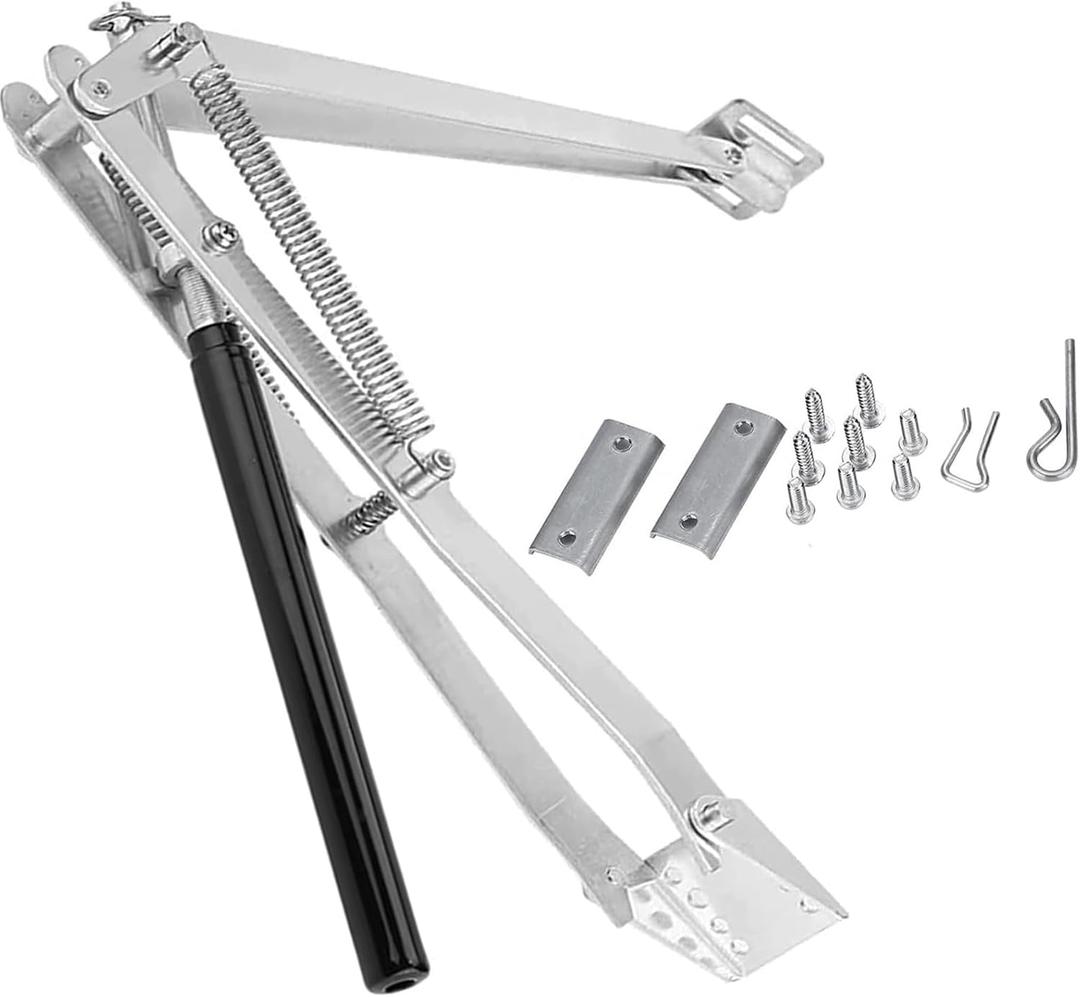 Automatic Greenhouse Ventilation Solar Thermal Roof Ventilation Automatic Window Opener, Greenhouse Roof Ventilation and Cold Frame Greenhouse Automatic Temperature Control Support Accessories (1Set)
