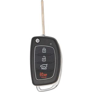 Keyless2Go Replacement for Keyless Entry Remote Head Flip Car Key Fob for Hyundai Santa Fe TQ8-RKE-3F04 95430-4Z100