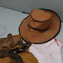 Cowboy Costume for Kids,Boy Brown Western Costume,Cowgirl Outfit Set Dress Up Party Halloween Costumes (Small(5-7 yrs))