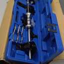 Orion Motor Tech 9-Way Slide Hammer Puller Set, Front Wheel Hub Bearing Remover & Rear Wheel Axle Hub Dent Shaft Puller Tool Kit (Blue Case)