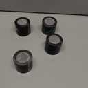 4 Inch Black Duct Tape - 4 Pack Heavy Duty Duct Tape, Totals 220 Yards, 8.3 mil Thickness, Strong, Flexible, No Residue, All-Weather and Tear by Hand - for Repairs, Industrial, Professional Use