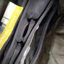 Upgrade Airplane Seat Cushion with No External Air Pump, Inflatable Seat Cushion for Long Flights, Portable Wheelchair Cushions, Adjustable Air Cushion with Non-Skid Bottom Relief Discomfort in Coccyx (square, Black)