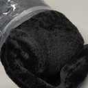 BEDELITE Fleece Blankets Queen Size for Bed, Luxury Plush Cozy Fuzzy Black Blanket 90x90 Inches, Super Soft Warm Lightweight Throw Blanket All Seasons Suitable