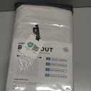 100% Blackout Shield Blackout Curtains for Bedroom 84 Inches Long, Back Tab/Rod Pocket Living Room Drapes, Thermal Insulated Blackout Curtains 2 Panels Set, 50" W x 84" L, Cream