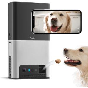Petcube Bites 2 Wi-Fi Pet Camera with Treat Dispenser & Alexa Built-in, for Dogs and Cats. 1080p HD Video, 160 Full-Room View, 2-Way Audio, Sound/Motion Alerts, Night Vision, Pet Monitor Petcube Bites 2 Wi-Fi Pet Camera with Treat Dispenser & Alexa Built-in, for Dogs and Cats. 1080p HD Video, 160 Full-Room View, 2-Way Audio, Sound/Motion Alerts, Night Vision, Pet Monitor