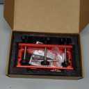 Door Hinge Jig, Aluminum Alloy Door Hinge Router Template, Adjustable Door Mortiser Fits Door Hinges from 2.5" to 5" Length, 1/4" Radius, 5/8" Radius and Types of Square