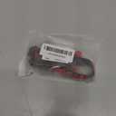 Malier Dog Collar with Bow tie, Christmas Classic Plaid Snowflake Dog Collar Holiday for Small Medium Large Dogs Cats Pets (Scotland Red Plaid, Medium)