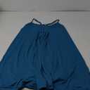 Ekouaer 1 Pack Nightgowns for Women Sleeveless Sleepwear Racerback Tank Sleepshirts Chemise Nightdress S-XXL (Medium, Blue Green)