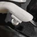 4 Pack Resin Jewelry Mannequin Display Set Necklace Earring Display Stand and Female Mannequin Hand Ring Bracelet Holder Bust Organizer Black White for Shows Selling Home Decor (Elegant)