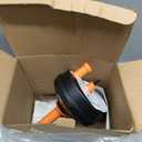 Drain Auger, Clog Remover with Drill Adapter, 25 Feet Flexible Plumbing Snake Use Manually or Powered for Kitchen, Bathroom and Shower Sink, Comes with Gloves (orange)