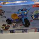 Fisher-Price Toddler Tricycle Nickelodeon PAW Patrol Lights & Sounds Trike, Toy Bike with Handlebar Grips & Storage for Outdoor Play Kids Ages 2+ Years