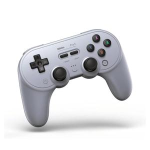 8BitDo Pro 2 Bluetooth Controller for Switch, PC, Android, Steam Deck, Gaming Controller for iPhone, iPad, macOS and Apple TV (Gray Edition)