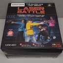 ArmoGear Set of 4 Laser Tag Guns with Vests - Laser Tag Set for Kids and Adults - Toy Guns with 150 ft Range, Night Vision, Invisibility Mode - Battery Operated - Multiplayer Outdoor Game for Ages 8+