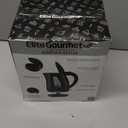 Elite Gourmet EKT8690 1.7L Electric Tea Kettle 1500W Hot Water Heater Boiler BPA-Free, Fast Boil, Water Level Window and Auto Shut-Off, Black