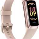 Moremore Fitness Tracker with Heart Rate/Blood Pressure/Pedometer/Calories/Stopwatch, Activity Tracker with 1.1"" AMOLED Screen, Waterproof Step Tracker for Android iPhones Women Men