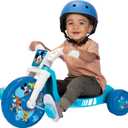 MICKEY MOUSE Ride-On 10" Fly Wheels Junior Cruiser Tricycle with Sounds - Toddler Bike Trike, Ages 2-4
