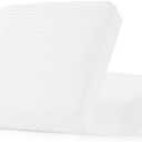 CHUN YI 2PC Stretch Couch Cushion Covers, Sofa Seat Slipcovers Suitable for Armchair Loveseat Sofa with Spandex Jacquard Fabric(2pc,White)