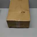 JaGely 6 Pieces Light Up Santa Claus Cowboy Hats Set, Christmas Cowgirl Hat with Lights, Red and White Festival Cowboy Hats for Women, Men Xmas Western Costume Accessories