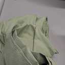 Tititex Solid Sage Green Cloth Fabric Shower Curtain Liner with 2 Magnets - Texture Soft Hotel Quality Waterproof Shower Liner, Light-Weight & Machine Washable 72x78 inch