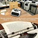 Manual Typewriter, 1980s Vintage Mechanical with Black Ribbon