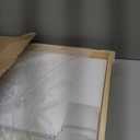 Mulush 26''W x 21''D x 3''H Pull Out Cabinet Drawer Soft Close Slide Out Wood Organizer for Kitchen, Finished, Bottom and Side Assembly (Wood Drawer Part Width is 25inch)