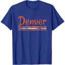 T-shirt Blue Denver Small