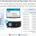 Flushmate M-101526-F31 Complete Replacement System: 1.6 GPF System for Two-Piece Toilets, Intended for All OEMS Except Kohler K4404, Gerber 28-385, and -F3B- Serial Numbers