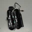 Electric Toothbrush, Sonic Type for Adults & Teens, 8 Brush Heads, Travel Case, 6 Modes, 40000 VPM Electric Motor, IPX7 Waterproof, 2 Minutes Timer, Wireless Charging, One Charge for 100 Days-Black