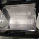 Electactic Crescent Ice Maker Countertop, 28Lbs/24H Ice Production, 16 Cubes in 6 Mins, Portable Countertop Ice Maker Machine with Self-Cleaning for Home & Kitchen (Black)