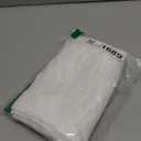 MINIPANDA White Pillow Cases Set of 4 Queen Size - Super Soft, Smooth and Breathable Pillow Cases Queen- Envelope Design - Machine Washable Lightweight (20X30 Inches (4 Piece))