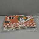 Roowest Gingerbread House Christmas Decorations, 47'' Gingerbread House Shaped Wooden Porch Sign for Home Front Door Porch Walls Yard Indoor Outdoor Decor