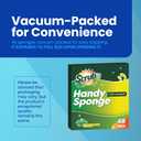 SCRUBIT 48-Count Sponges Kitchen for Dishes Cleaning - Non-Scratch Dish Scrub Sponge - Natural Cellulose Kitchen Sponges