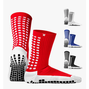 Lux Dual Grip Socks - Soccer Grip Socks for Men and Women. GripArray™ Engineered Performance & Comfort - Anti-Slip Grip Socks for Soccer