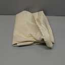 Hiasan Round Textured Tablecloth 60 Inch - Waterproof Spillproof Antiwrinkle Jacquard Table Cloth, Decorative Polyester Table Cover for Kitchen, Outdoor Picnic, Holiday and Parties, Champagne