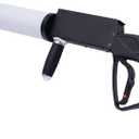LED CO2 Confetti Gun,20W 7 Colors Stage Effect Handheld CO2 Jet Machine with 10 Feet Gas Hose for Nightclub Party Wedding Bars 110V (25.6*2.56*5.9in)