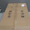 60 Inch Ceiling Fans with Lights, Outdoor Ceiling Fan for Patios with Light and Remote, 3 Downrods, ETL Listed, 3 Blades Solid Wood Ceiling Fan Reversible Quiet Dc Motor For Indoor Bedroom,60in,Walnut