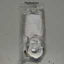 Adjustable Height Lamp Shade Holder 8-12 Inches Adjustable Range 8 9 10 11 12 Inch 0.5 Inches a Span, Fit Both Standard Lamp Rod E14 E26 E27 Light Base UNO Fitter Adapter Converter Finial Set (Nickel)