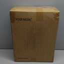 YOUR MOON 100% Organic Wool Mattress Topper Twin Size  2 Inch Thick Pillow Top Mattress Pad, 700GSM Natural Wool Filling, Back Pain Relief Bed Topper with Cotton Cover-16'' Depth, 39"x75" (White)