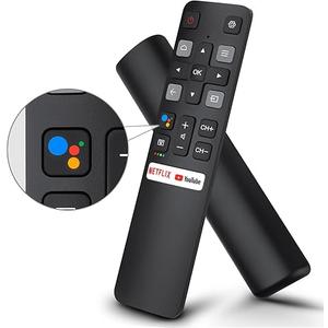 Voice Replacement for TCLAndroidTVRemote,New Upgraded RC802V for TCL Smart TVs with Google Voice Function