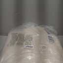 ShinyBeauty 20ftx10ft Sequins Fabric Backdrop Curtain-Ivory Backdrop for Photoshoot Beige Glitter Backdrop for Parties Ivory White Photo Backdrop Wedding Decoration