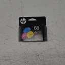 HP 68 Tri-Color Ink Cartridge | Works Envy 6100e, 6500e Series | Eligible for Instant Ink | 7FP20TN | Packaging May Vary (Cyan,Magenta, Yellow)