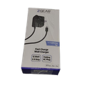 ZGEAR (12W) 8-Pin Wall Charger - Black (WC-APP8PNM2A)