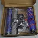 2 Replacement Vacuum Cleaner Heads for Dyson V7/V8/V10/V11/V15 | Anti-Tangle Motor-Driven Brush Roll with LED Light Dust Detection | Quick-Release Attachments for Carpets, Hardwood Floors & Tiles