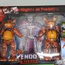 Five Nights at Freddys 6-Inch Endo-Series Collector Figure: Endo-1 with Classic Freddy & Withered Freddy Pieces - Articulated Figure with Classic and Withered Freddy Parts