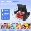Car Refrigerator for Tesla Model Y, 37QT(35L) -4~68 Car Fridge 12V Refrigerator for Tesla Model Y Trunk Portable Freezer for Camping Tailgating Road Trip Home 12/24V DC&120~240V AC, App Control