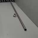 BRIOFOX Industrial Shower Curtain Rod - Never Rust Non-Slip 43-72 Inch 304 Stainless Steel, Chrome