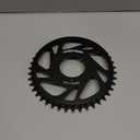 Chainring for BAFANG Mid Motor:36T 42T Sprocket for BBS02B BBS01B Mid Drive Kit,Black Aluminum Alloy Chain Wheel for BAFANG 250W/500W/750W Electric Bike Conversion Kits