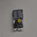 Car Windshield Cleaning Tools, Expandable Car Window Cleaner kit with 4 Reusable Microfiber Pads, Windshield Cleaning Wand Tool, Auto Interior Dust Brush, for Trucks, SUVs, RVs etc (grey)