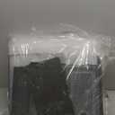 Reli. Shoe Boxes (14 Pack) | Clear Shoe Storage Boxes Stackable and Compact | Lightweight Plastic Storage Box with Ventilation Holes, Swing Door | Interlocking Containers, Stackable Rack | Black