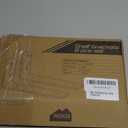 6 Pack Heavy Duty 8 Inch Black Shelf Brackets, L Shelf Bracket 8 Inch for Floating Shelves, 1/5-Inch Thick